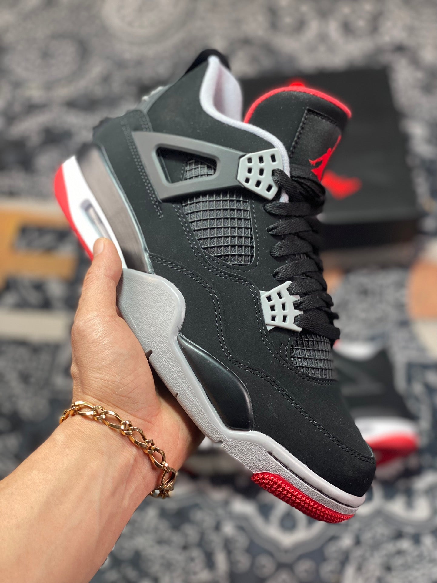 Nike AirJordan4 RetroBred