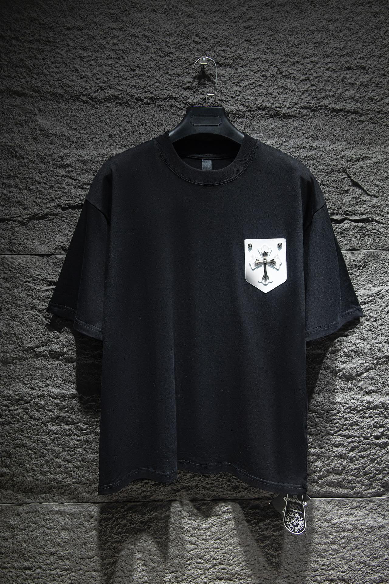 T-shirt Chorme Hearts (Preto ou Branco)