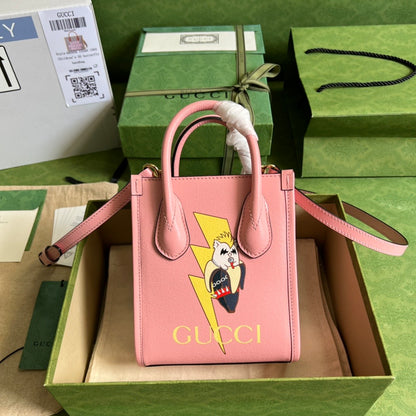 Gucci Bananya Print Mini Tote Bag