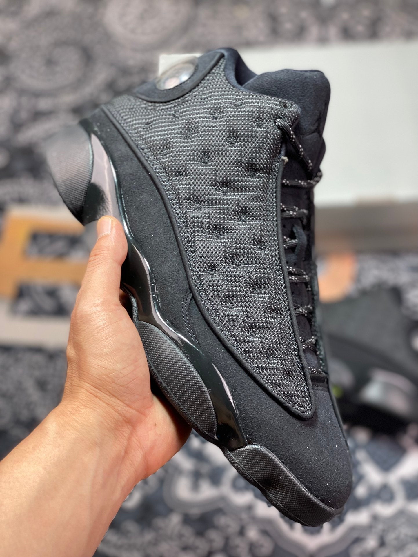 Nike AirJordan13 Retro "Black Cat"