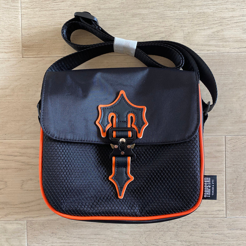 Bolsa Trapstar (Preto/Laranja)