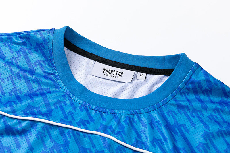 Trapstar Football Jersey Azul