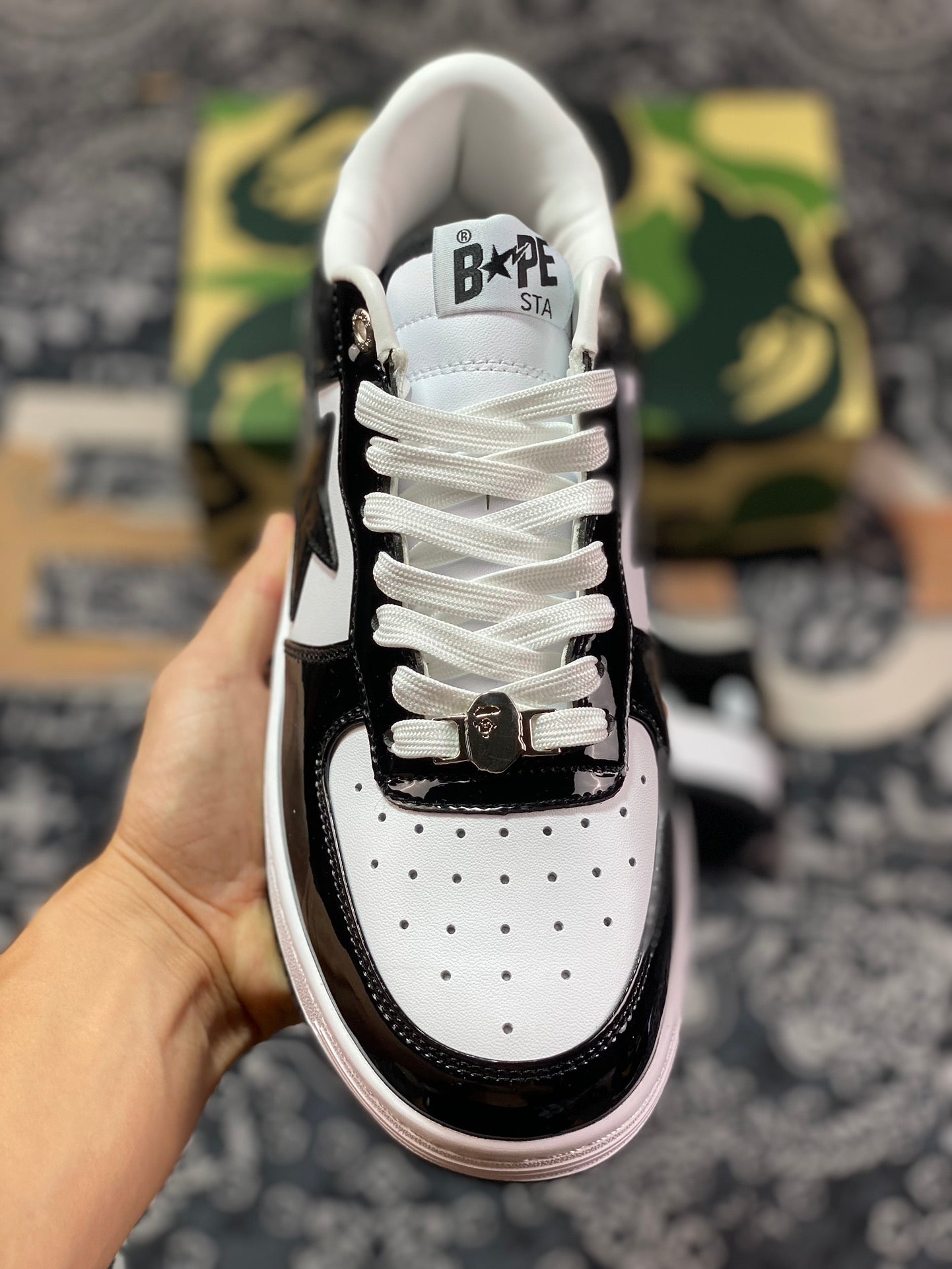 Bapesta 'Preto e Branco'