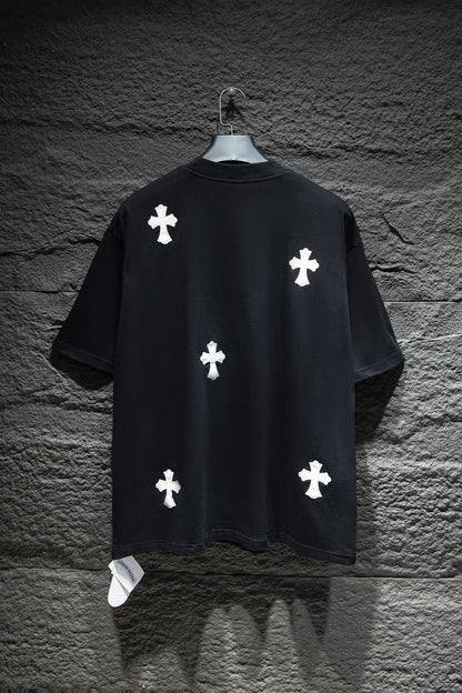 T-shirt Chorme Hearts (Preto ou Branco)