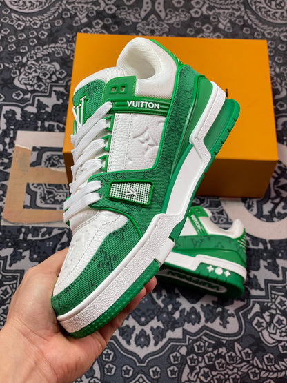 LV Trainer Sneaker Verde