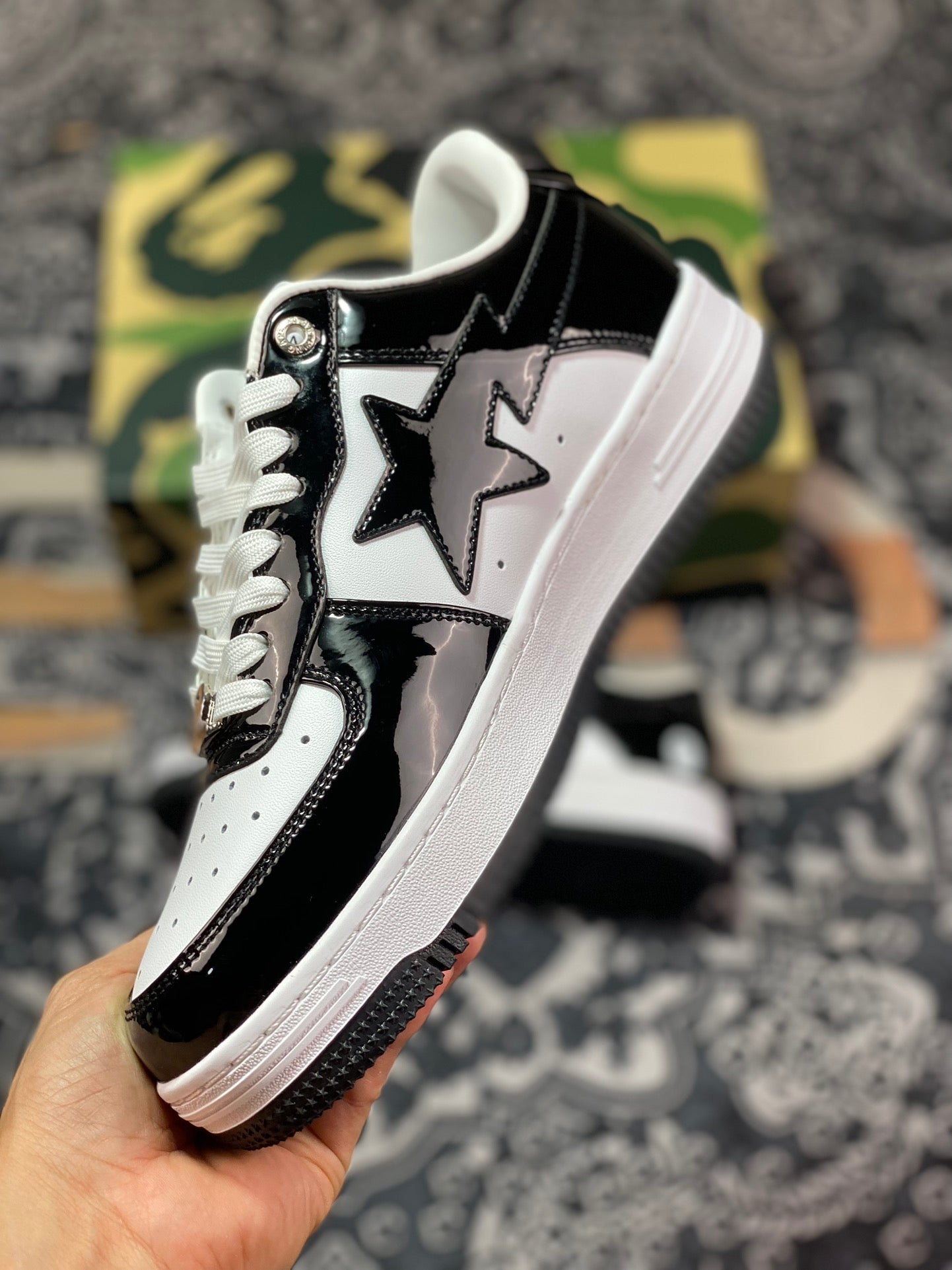 Bapesta 'Preto e Branco'