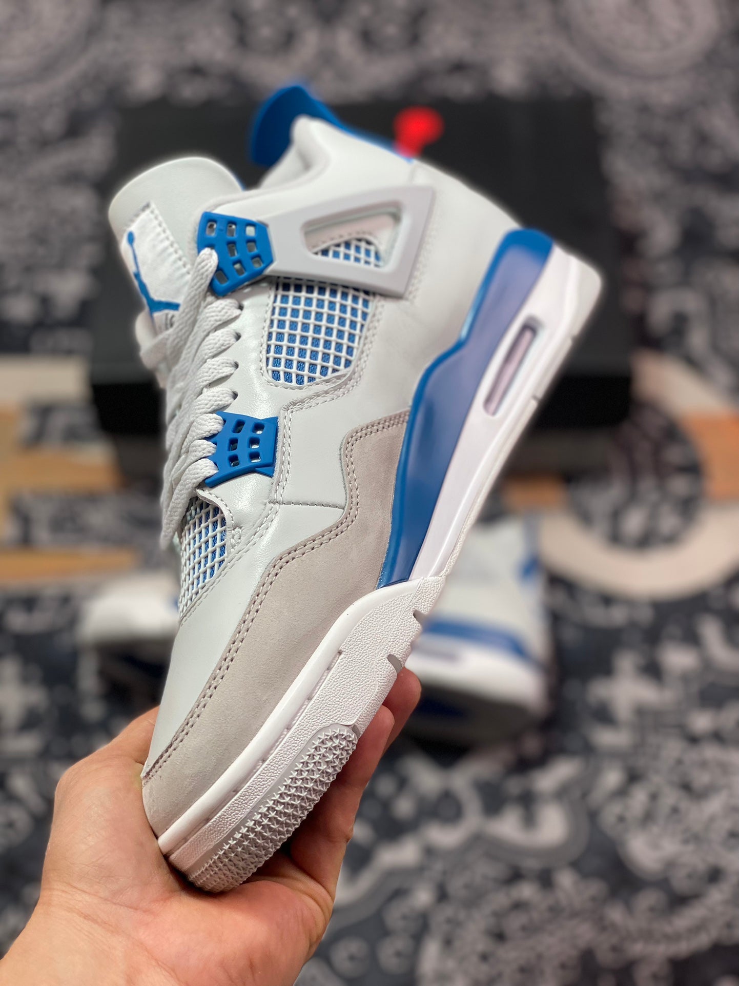 Nike AirJordan4 "MilitaryBlue"