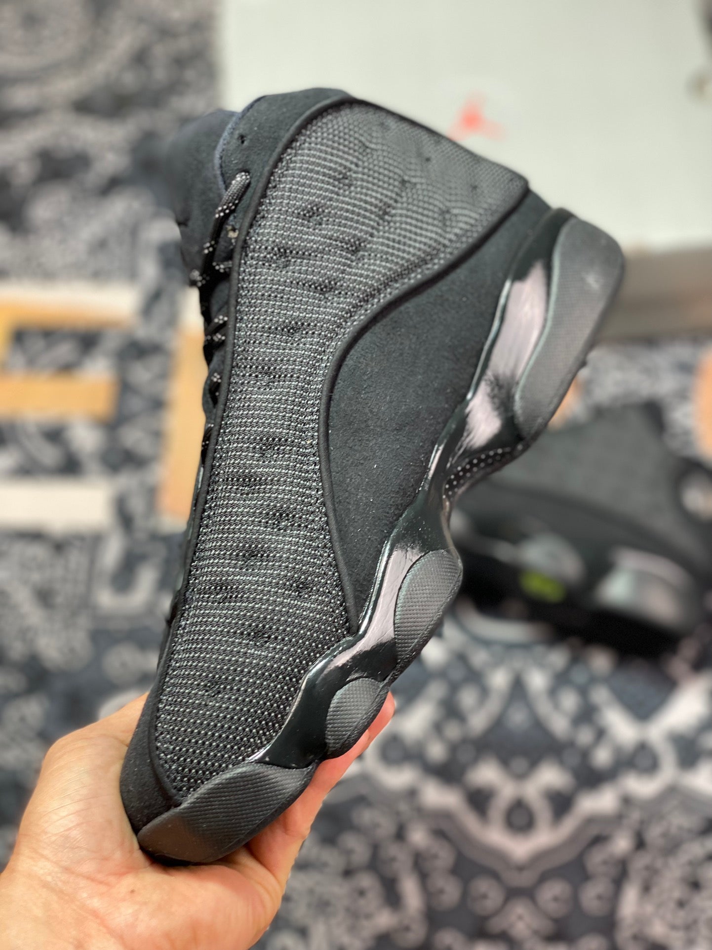 Nike AirJordan13 Retro "Black Cat"