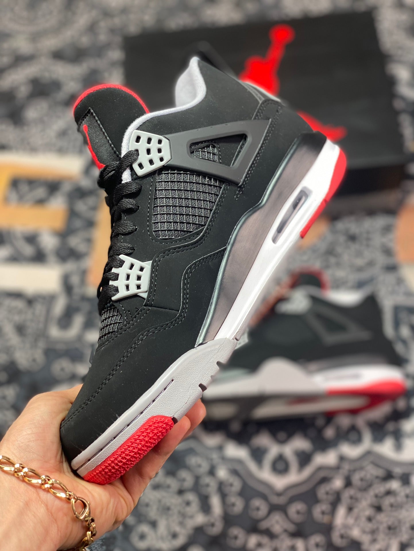 Nike AirJordan4 RetroBred