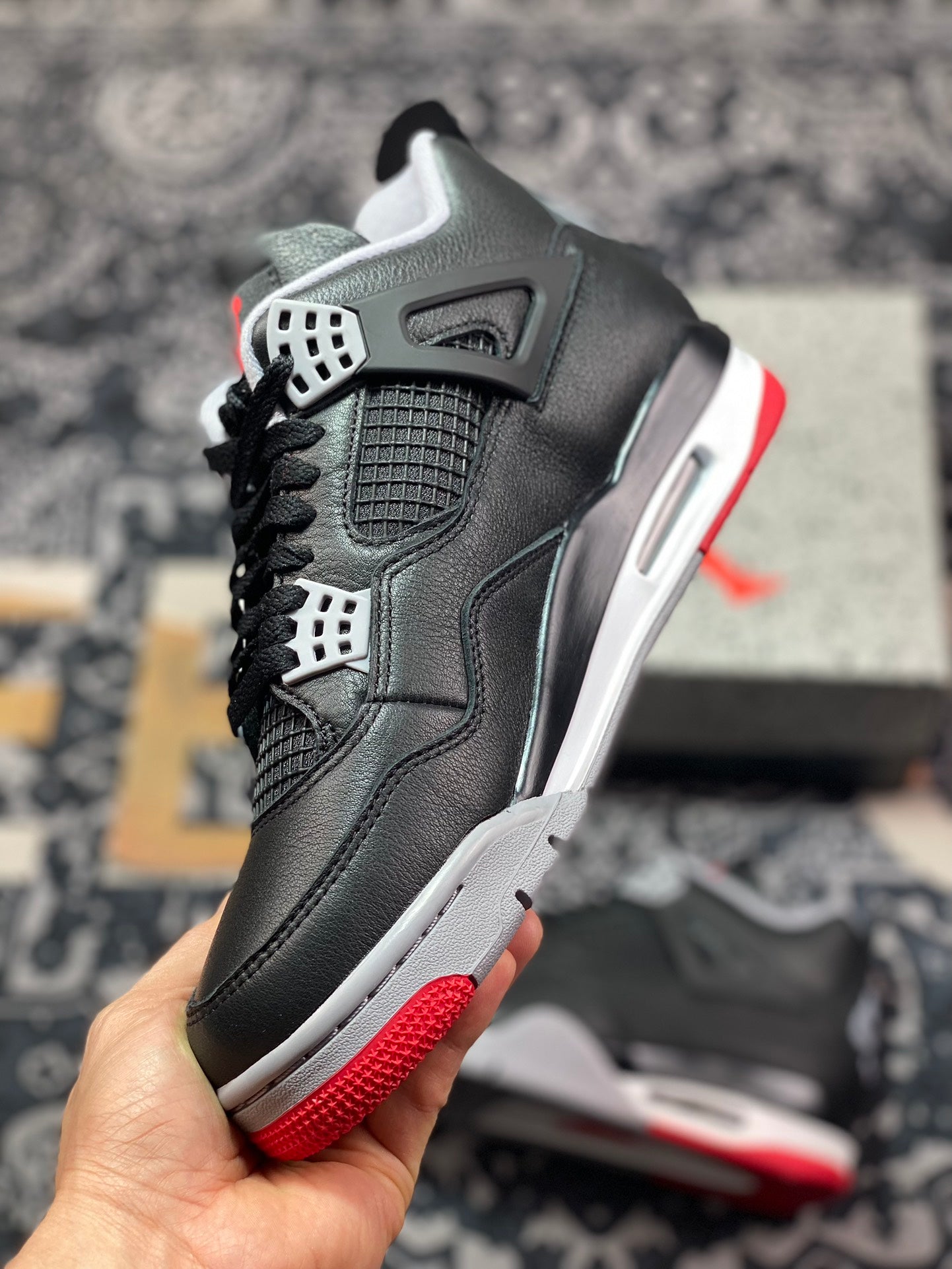 Nike AirJordan4 RetroBred Reimagined