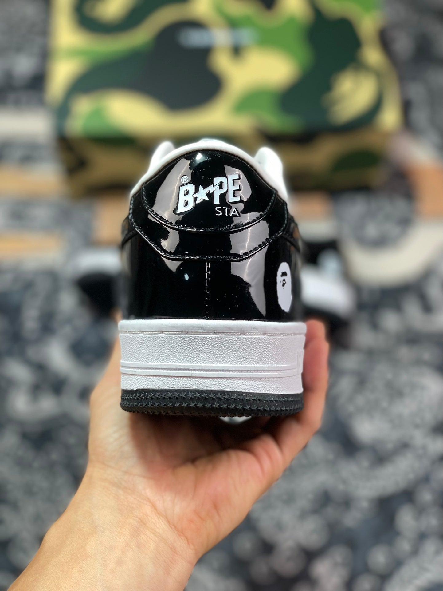 Bapesta 'Preto e Branco'