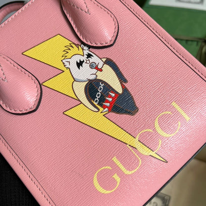 Gucci Bananya Print Mini Tote Bag