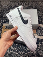 Nike AirForce1 "Panda Black Swoosh"