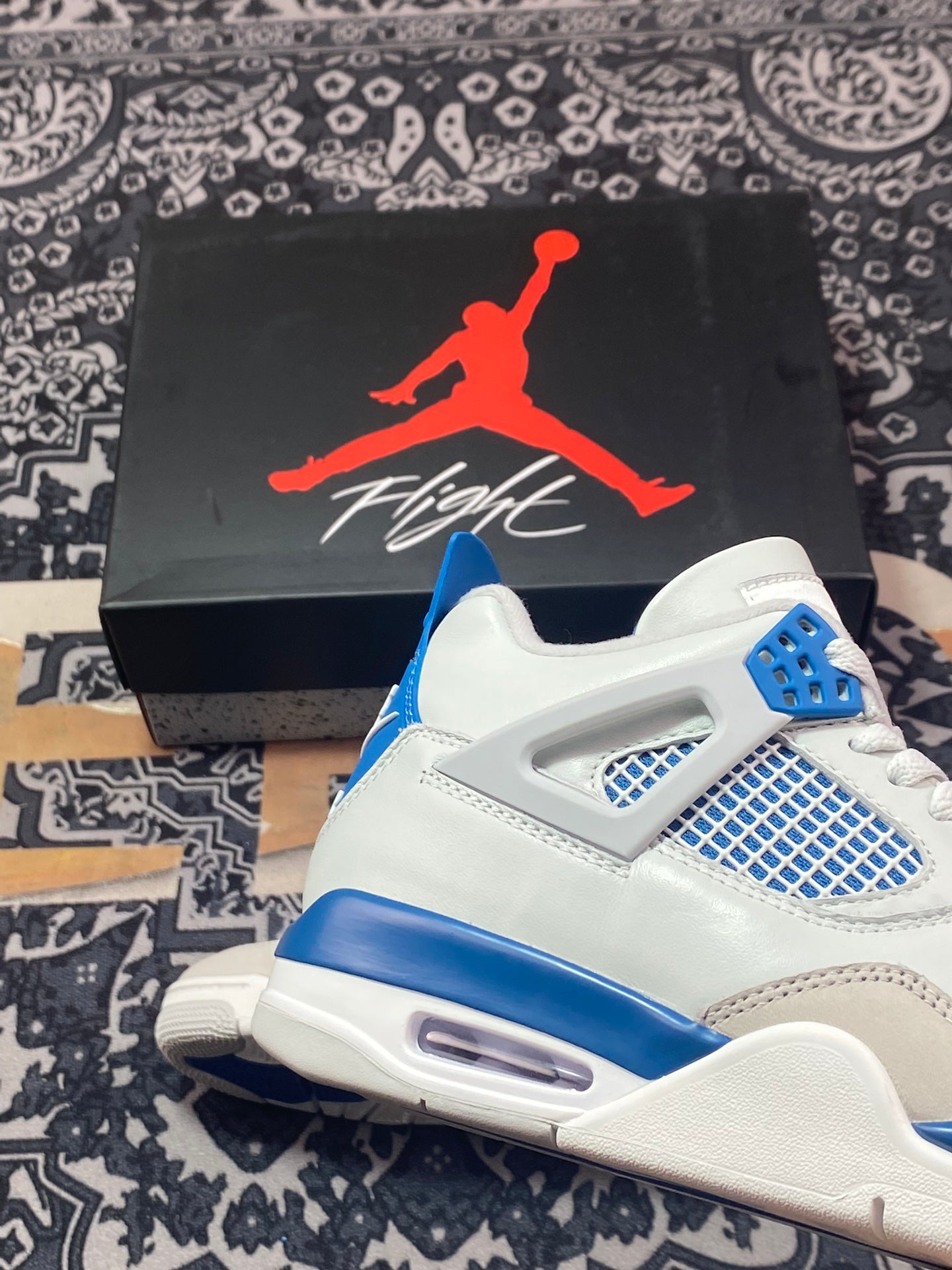 Nike AirJordan4 "MilitaryBlue"