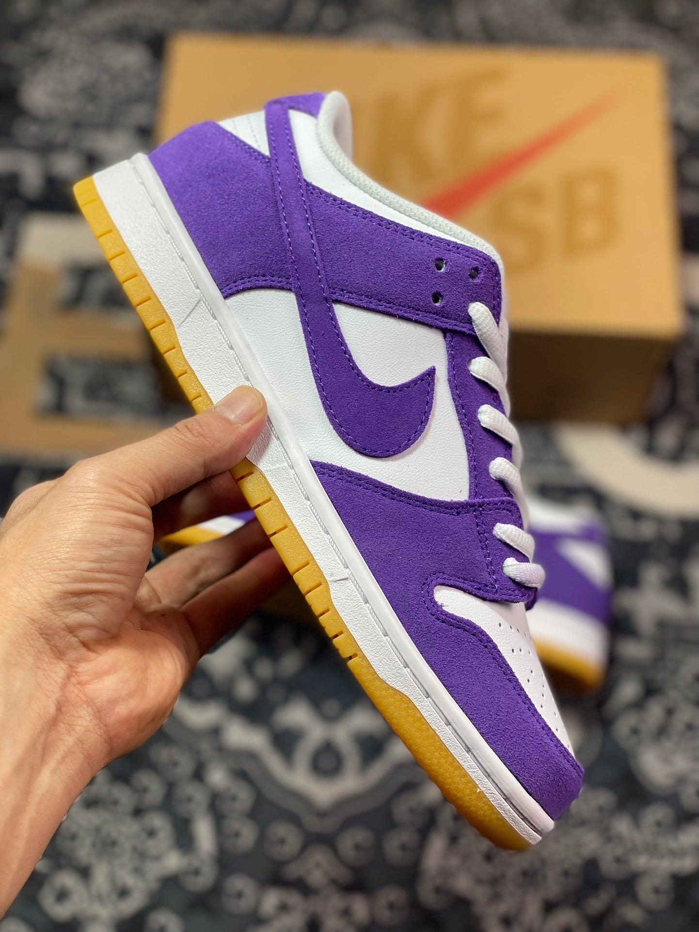 Nike SB Dunk "Purple Suede"