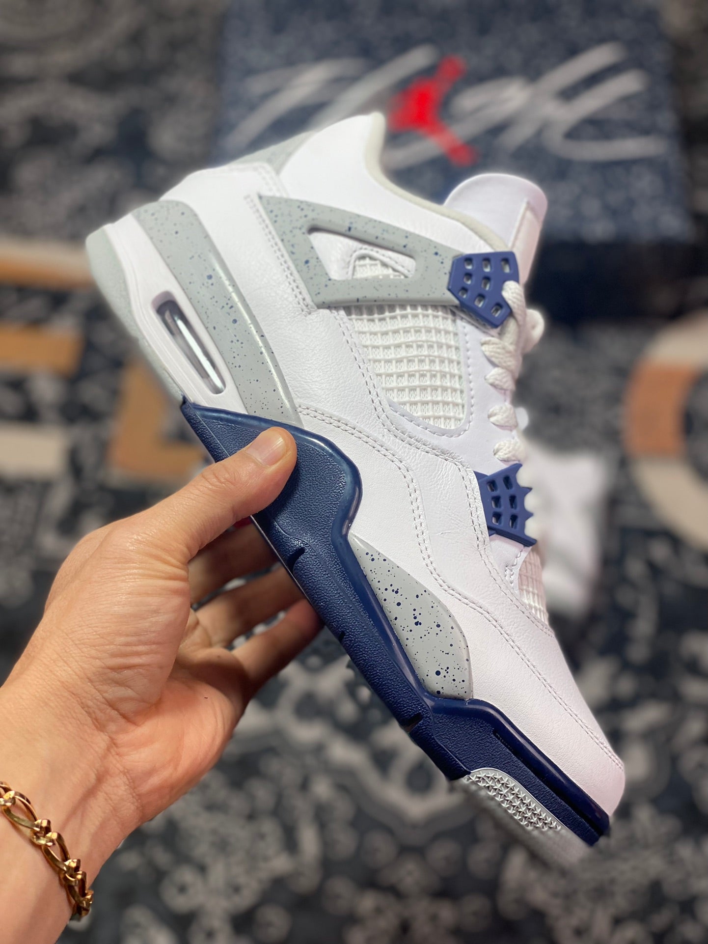 Nike AirJordan4 Retro MidnightNavy