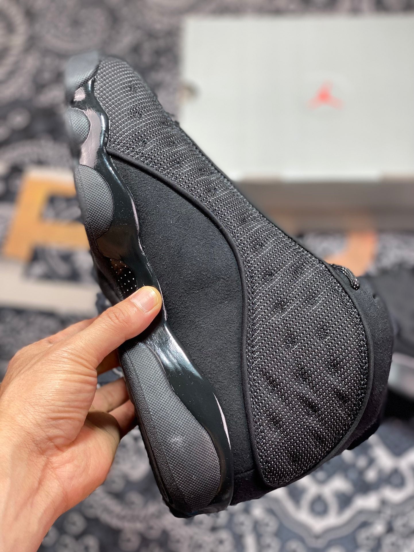 Nike AirJordan13 Retro "Black Cat"