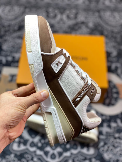 LV Trainer Sneaker Moka