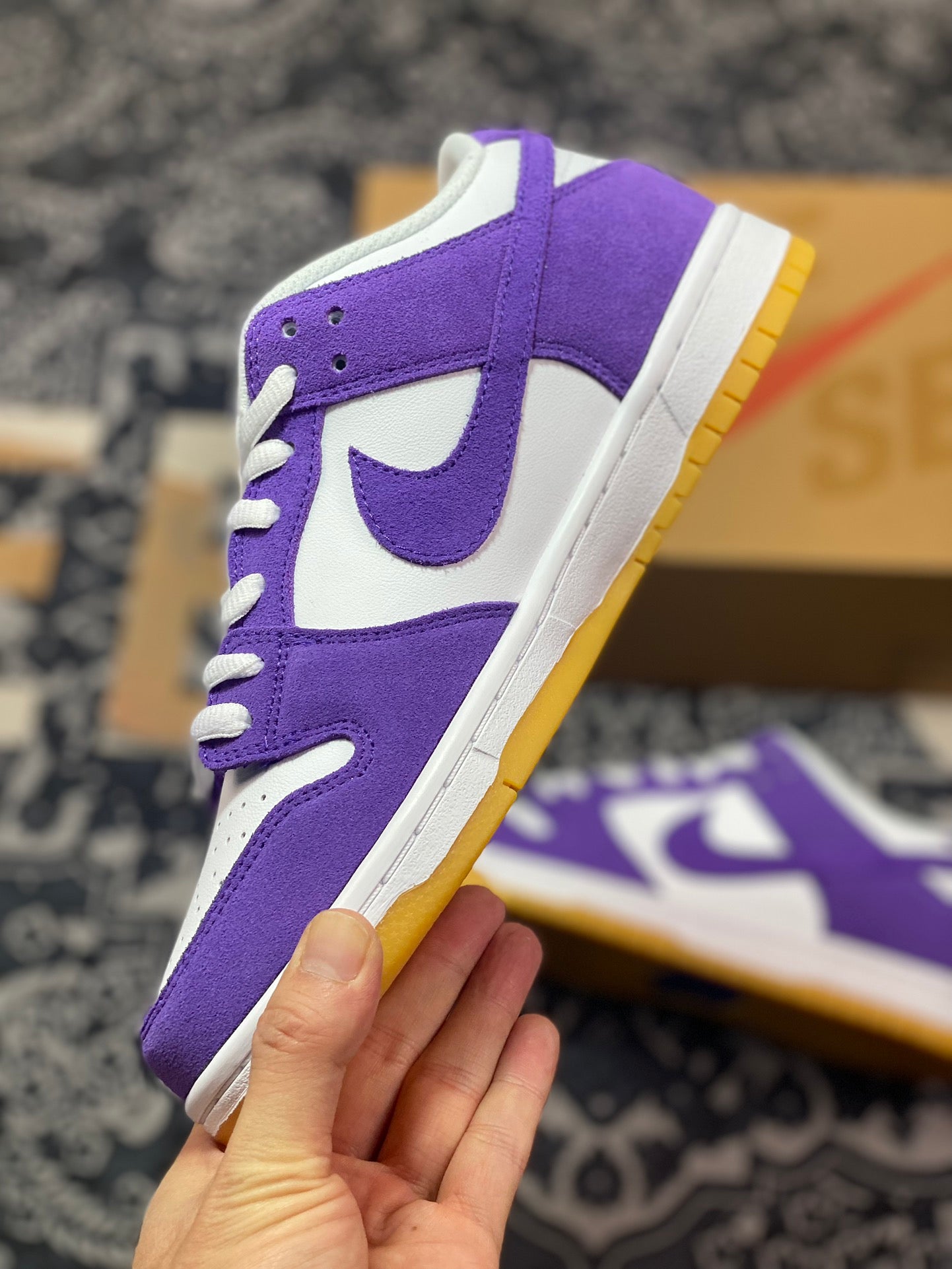 Nike SB Dunk "Purple Suede"