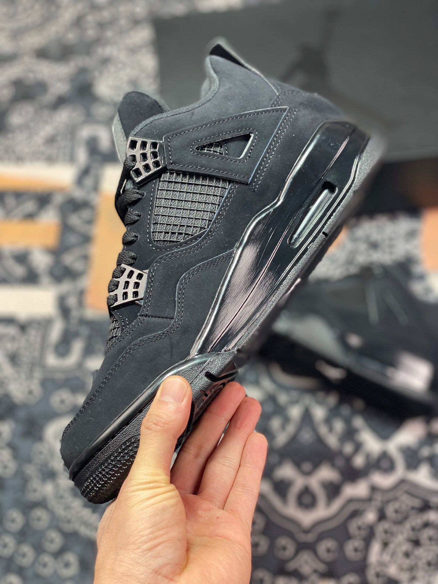 Nike AirJordan4 "Black Cat" (Entrega 24H)