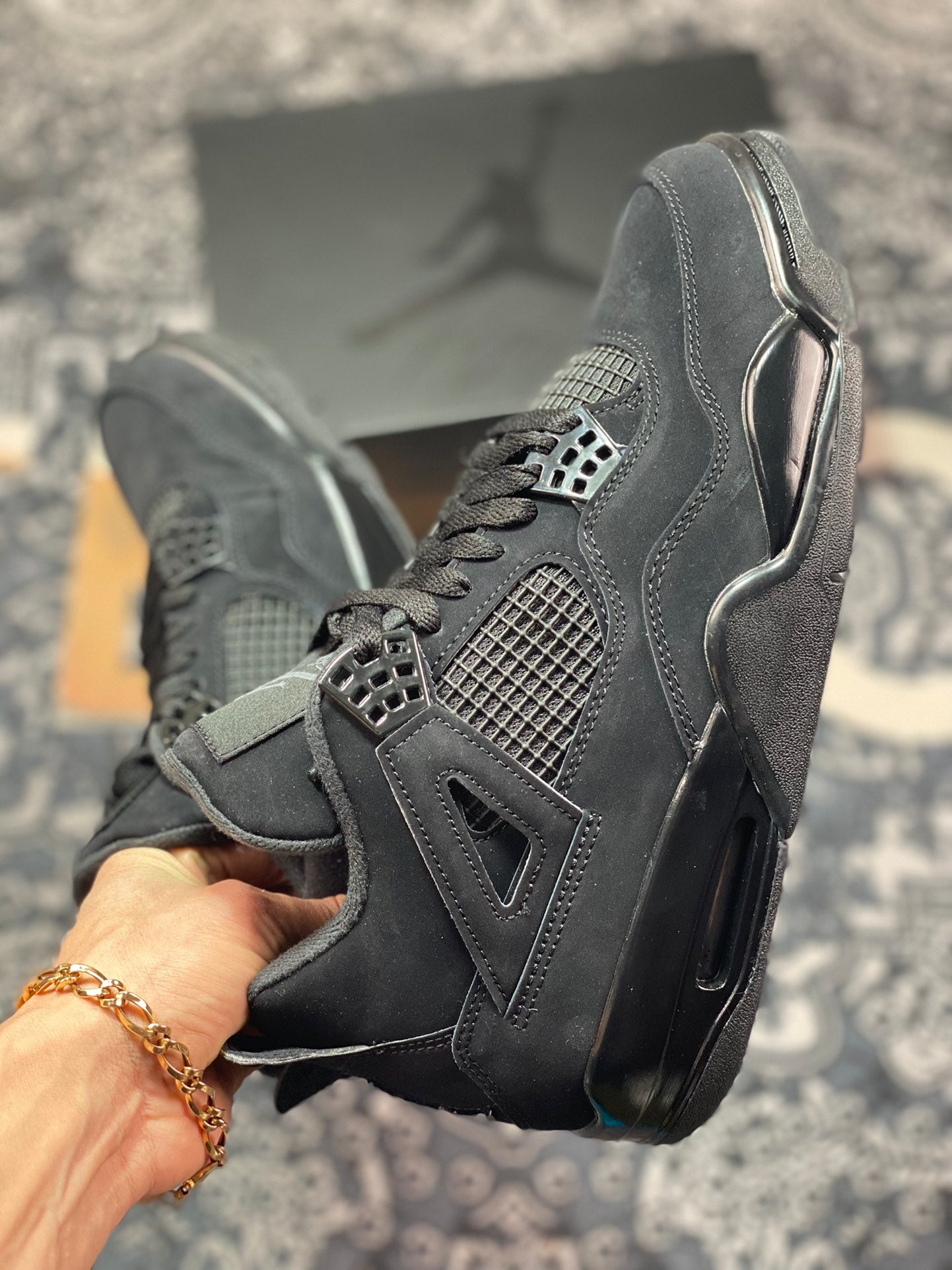 Nike AirJordan4 "Black Cat" (Entrega 24H)